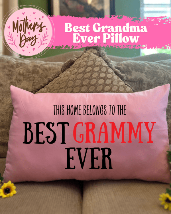 Best Mom / Grandma Lumbar Pillow - Image 4