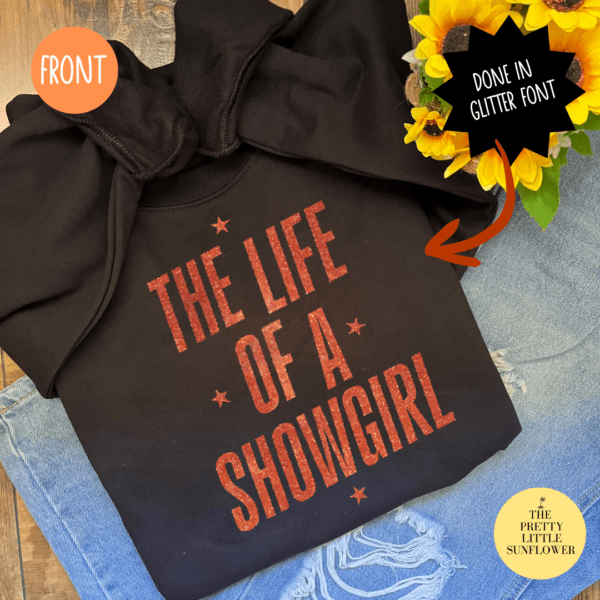 The Life of A Showgirl Album Design