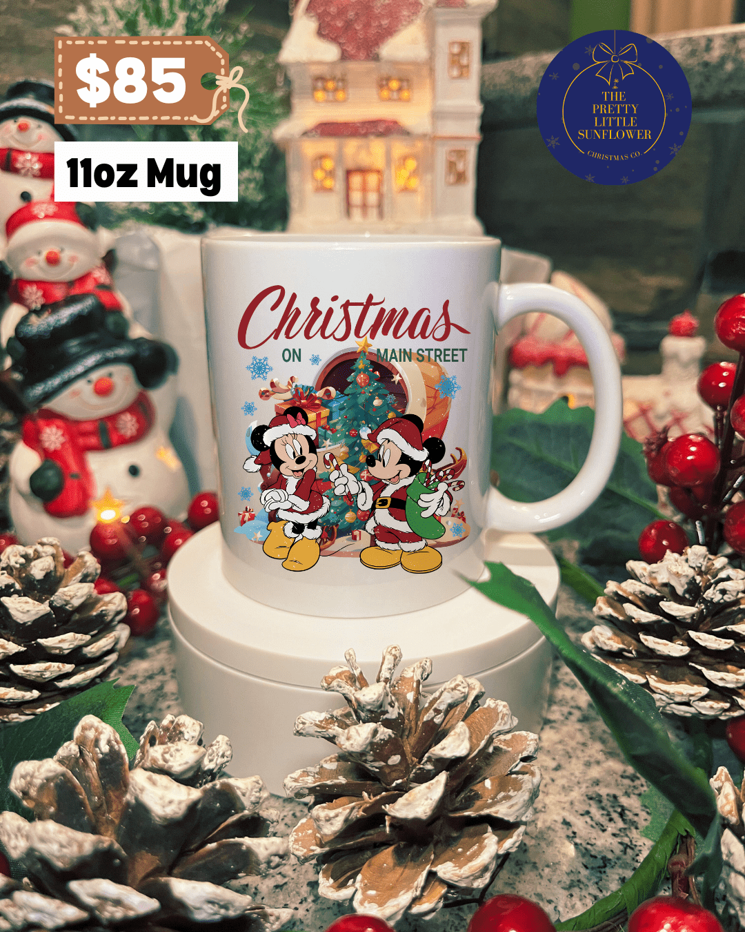 Disney Christmas on Main St. Mug