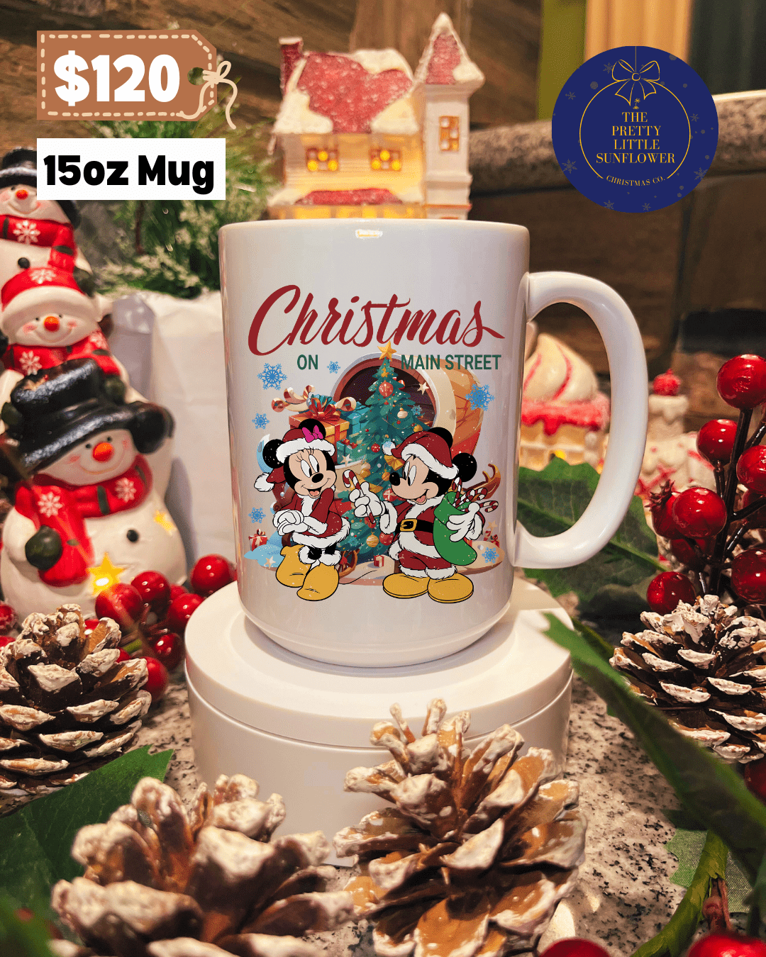 Disney Christmas on Main St. Mug - Image 2