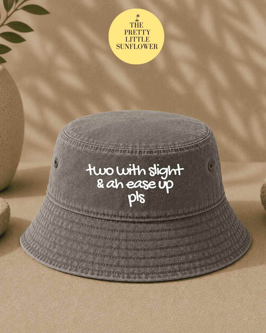 Two With Slight Bucket Hat