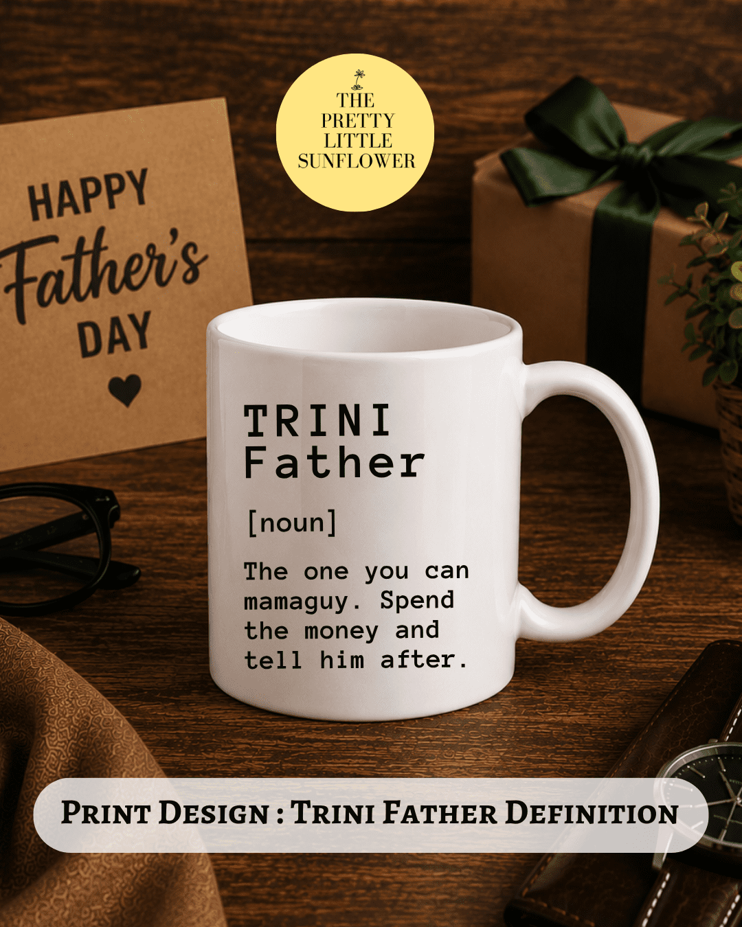 Trini Father's Day Mugs - ALL DESIGNS - Image 7