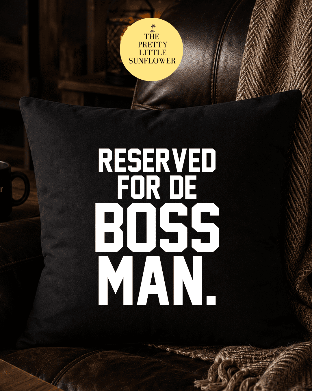 De Boss Man Pillow - Image 2